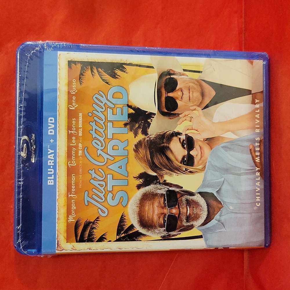 😎 Just Getting Started Blu-ray disc + DVD movie